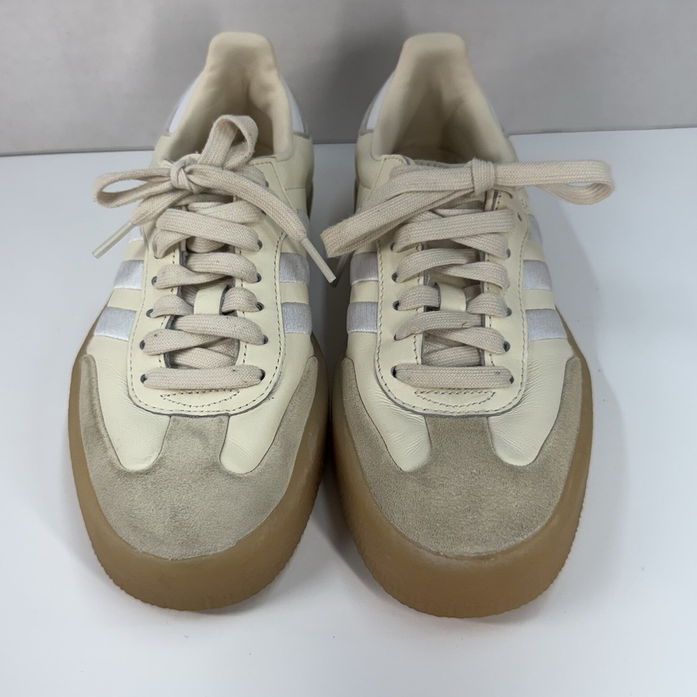 Adidas Originals Samba Women's Casual Shoes Cream Size US 7 - Picture 2 of 7